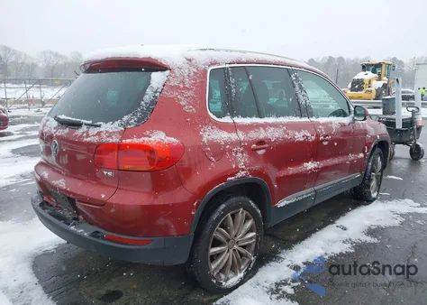2016 Volkswagen Tiguan Se from USA, damaged, VIN WVGBV7AX6GW058163